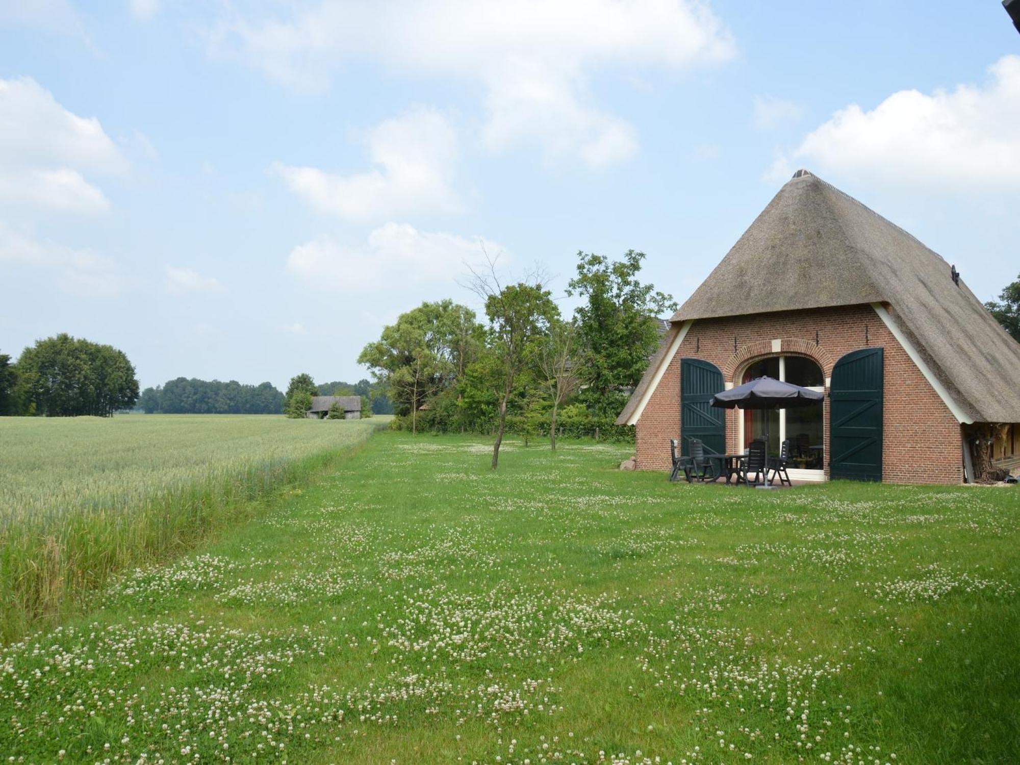 Quaint Farmhouse In Geesteren With Meadow View Екстериор снимка